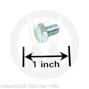 Walker Part # F360 : 1/4-20x3/8 HEX BOLT