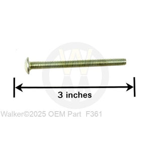 Walker Part # F361 : 10-24X2-1/2 HEX BOLT