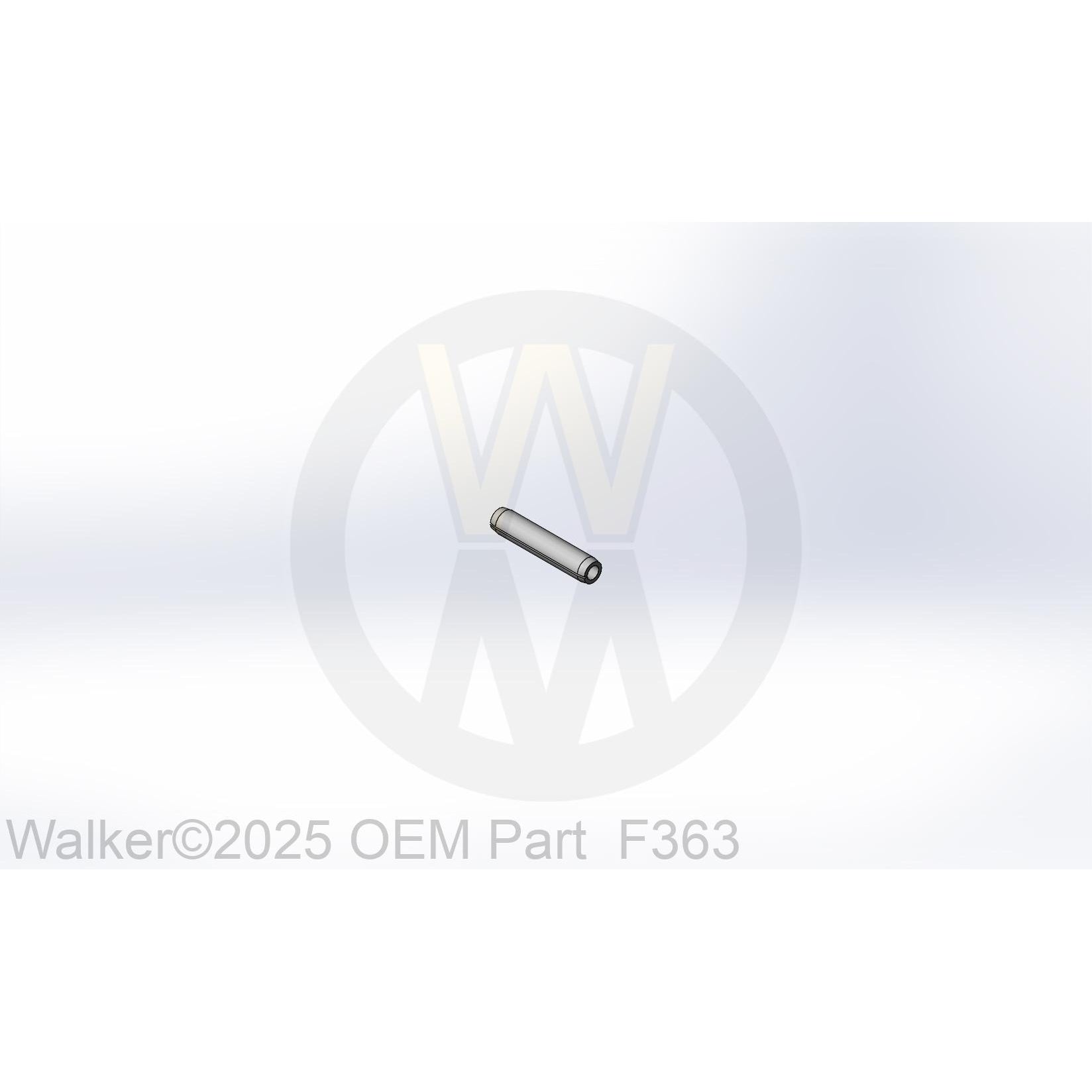 Walker Part # F363 : 5/32X3/4 ROLL PIN