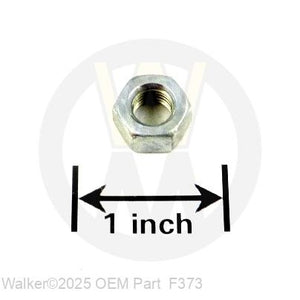 Walker Part # F373 : 5/16-24 HEX NUT/LH