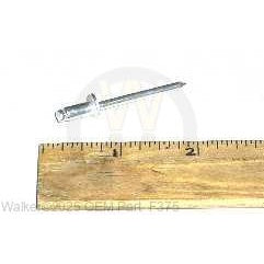 Walker Part # F375 : A/A64D ALUMINUM POP RIVET (3/16x1/4)