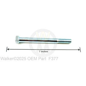 Walker Part # F377 : 1/2-13x5 HEX BOLT