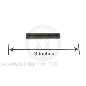Walker Part # F385 : 1/4X1-1/4 ROLL PIN