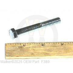 Walker Part # F389 : 3/8-16X2-3/4 HEX BOLT
