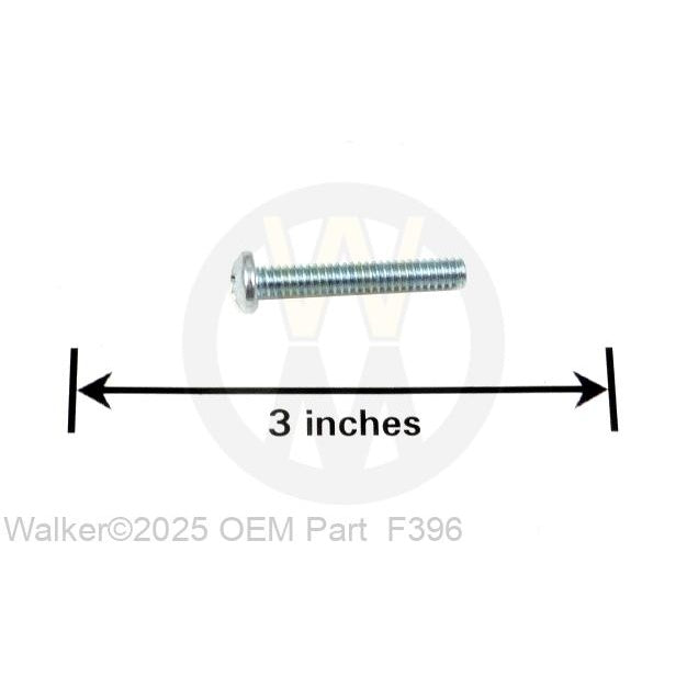 Walker Part # F396 : 10-24X1-1/4 HEX BOLT