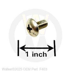 Walker Part # F403 : 1/4-20X1/2 PTHMS SS