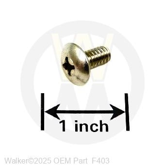 Walker Part # F403 : 1/4-20X1/2 PTHMS SS