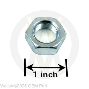 Walker Part # F404 : 5/8-18 JAM NUT