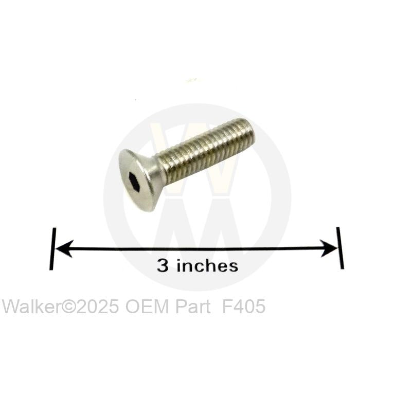 Walker Part # F405 : 3/8-16X1-1/2 FHA SCREW SS