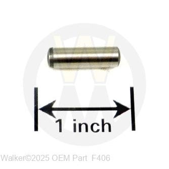Walker Part # F406 : 6MMX20MM DOWEL PIN