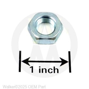 Walker Part # F408 : 7/16-20 JAM NUT