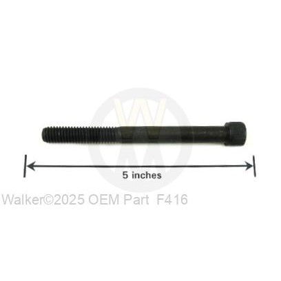 Walker Part # F416 : 3/8-16X4 SOC HD CAP SCREW