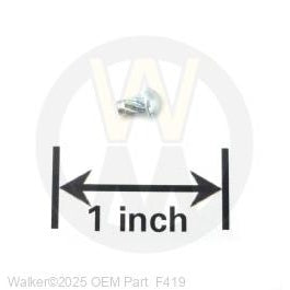 Walker Part # F419 : #4X3/16 DRIVE PIN