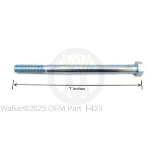 Walker Part # F423 : 1/2-13X6-1/2 HEX BOLT