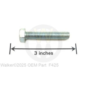 Walker Part # F425 : 3/8-16X2 TAP BOLT