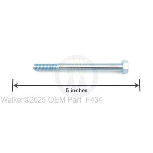 Walker Part # F434 : 5/16-18X3-1/2 HEX BOLT