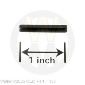 Walker Part # F436 : 3/16X1-1/8 SPRING PIN