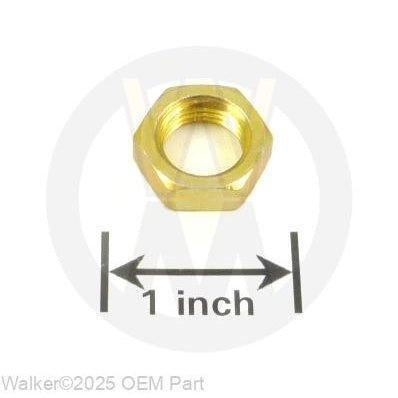 Walker Part # F441 : 1/2-20 JAM NUT/LEFT HAND