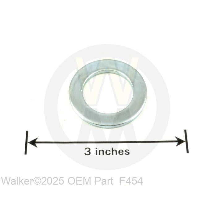 Walker Part # F454 : SHIM WASHER 1'