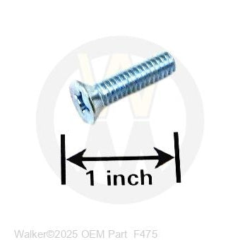 Walker Part # F475 : 1/4-20X1 PFH SCREW