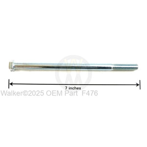 Walker Part # F476 : 3/8-16X6-1/2 HEX BOLT