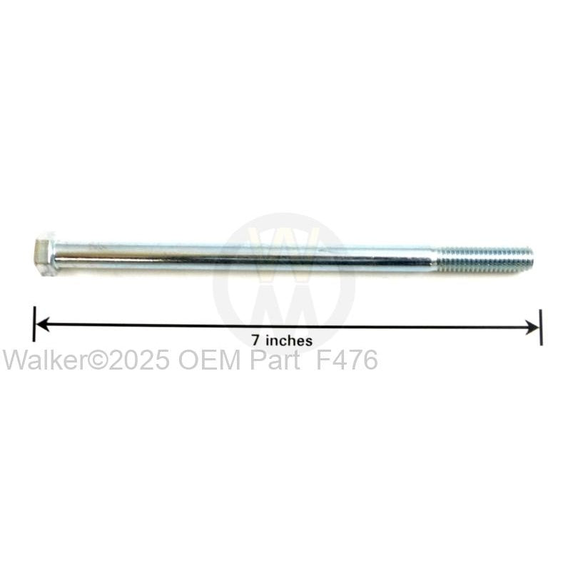 Walker Part # F476 : 3/8-16X6-1/2 HEX BOLT