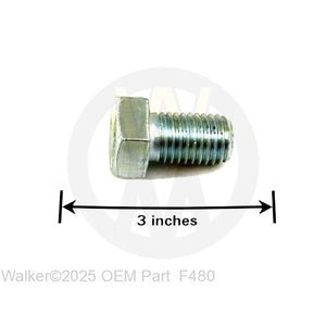 Walker Part # F480 : 3/4-10X1-1/4 HEX BOLT
