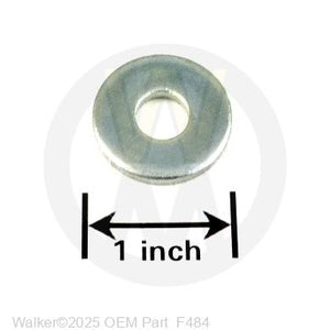 Walker Part # F484 : WASHER .370IDX1.0ODX.120