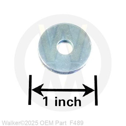 Walker Part # F489 : WASHER