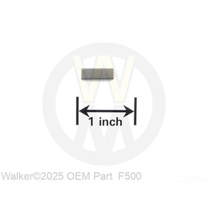 Walker Part # F500 : 3/16X3/16X9/16 KEY