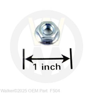 Walker Part # F504 : 1/4-20 Whiz Locknut
