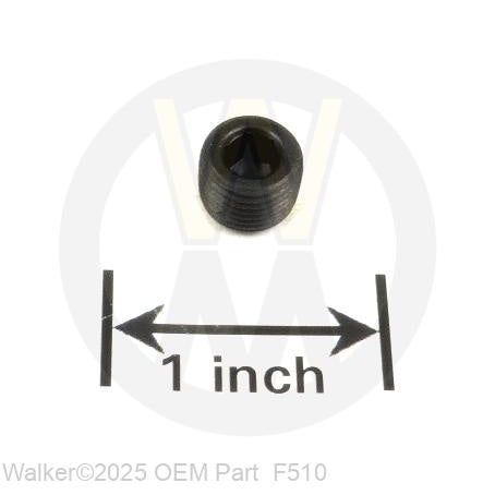Walker Part # F510 : 1/8-27 NPT