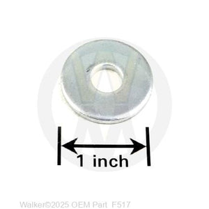 Walker Part # F517 : Washer 3/8x1-1/8x1/8