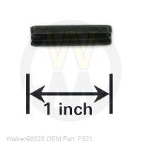 Walker Part # F521 : Roll Pin 1/4 x 1
