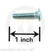 Walker Part # F556 : 10-24x7/8 Carriage Bolt