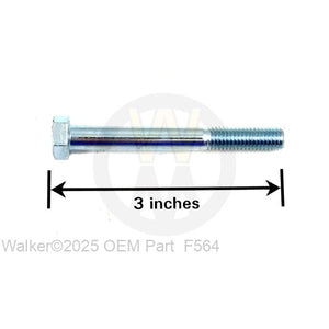 Walker Part # F564 : M8x70MM Hex Bolt