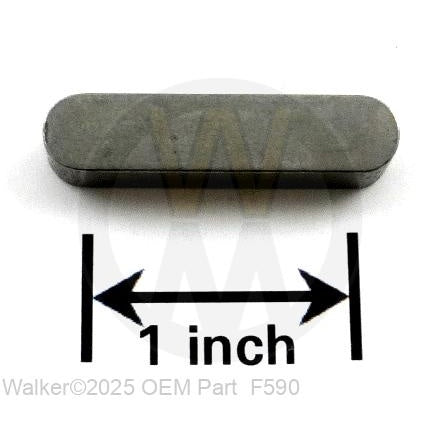 Walker Part # F590 : M8xM7x35M Key