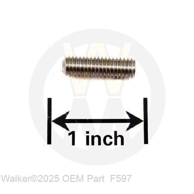 Walker Part # F597 : M6x1x20 Set Screw (SS)