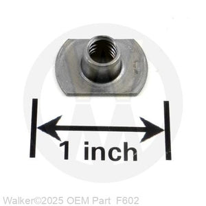 Walker Part # F602 : 1/4-20x1/4 T-Nut