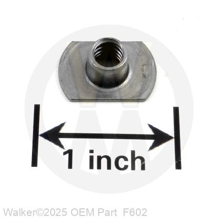 Walker Part # F602 : 1/4-20x1/4 T-Nut