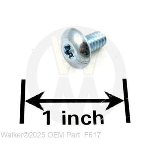 Walker Part # F617 : 10-24x3/8 Truss Head Torx
