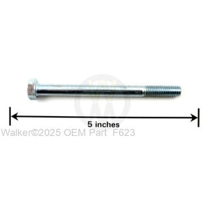 Walker Part # F623 : 5/16-18x3-3/4 Hex Bolt