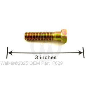 Walker Part # F629 : 3/8-16x1-1/2 Hex Bolt Gr 8