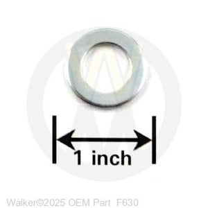 Walker Part # F630 : Washer .835x.505x.080