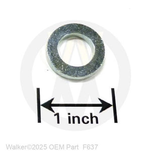 Walker Part # F637 : Washer .835x.505x.125