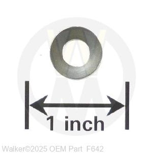 Walker Part # F642 : 1/4x.042 Belleville Washer