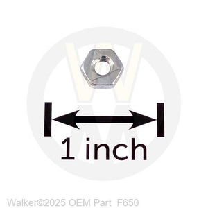 Walker Part # F650 : 10-24 Locknut LP