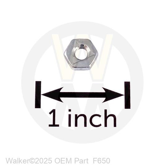 Walker Part # F650 : 10-24 Locknut LP