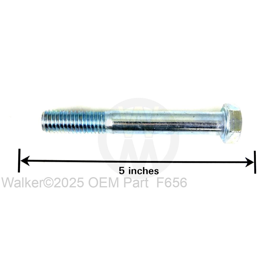 Walker Part # F656 : 1/2-13x3-3/4' Hex Bolt