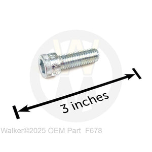 Walker Part # F678 : 3/8-16x1-1/8 SHC Screw